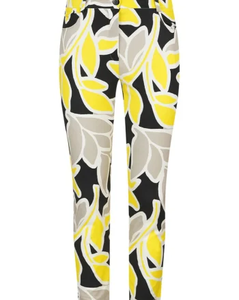 Pantaloni cu imprimeu floral