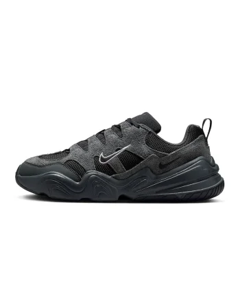 Pantofi sport cu insertii din piele intoarsa Tech Hera, Gri inchis melange
