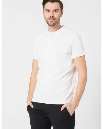 Tricou polo din material pique