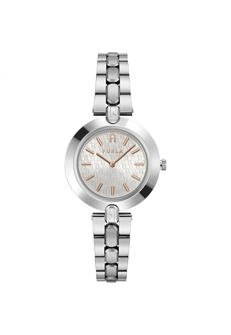 Ceas Dama,  mecanism Quartz, inox, Logo Links, multicolor