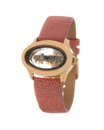 Ceas Dama,  quartz, inox, piele naturala, 40mm