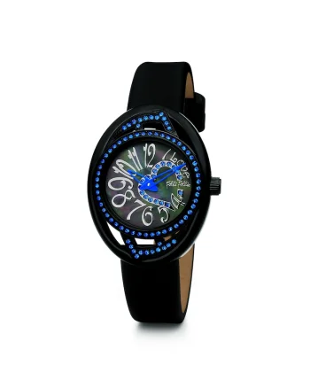 Ceas dama,  mecanism quartz, piele naturala, inox, 32mm