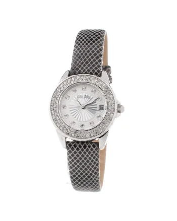 Ceas dama,  30mm, inox, piele naturala, quartz