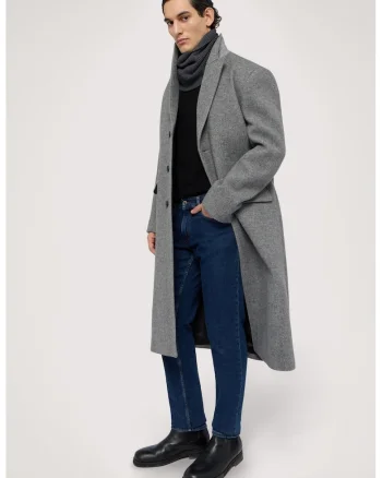 Blugi slim fit 370, Albastru inchis