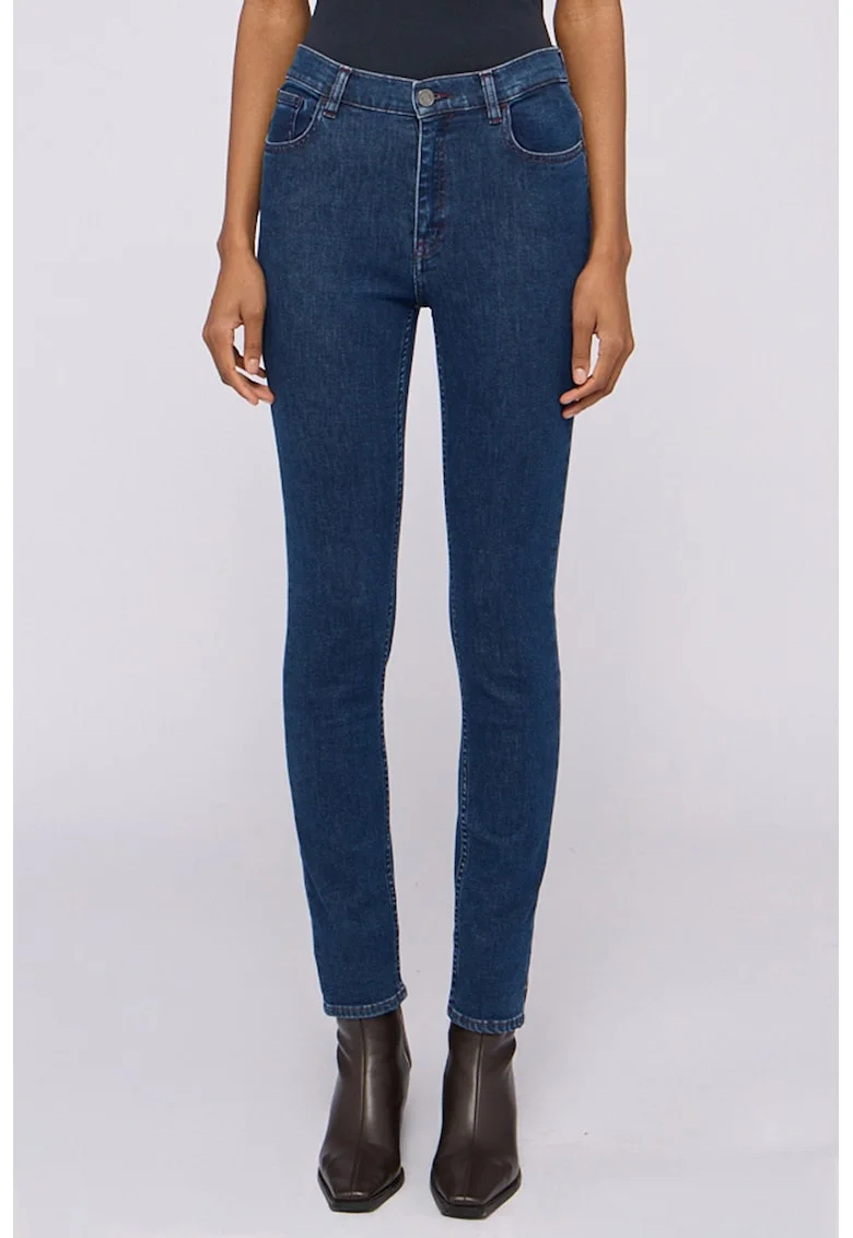 Blugi skinny, Albastru inchis