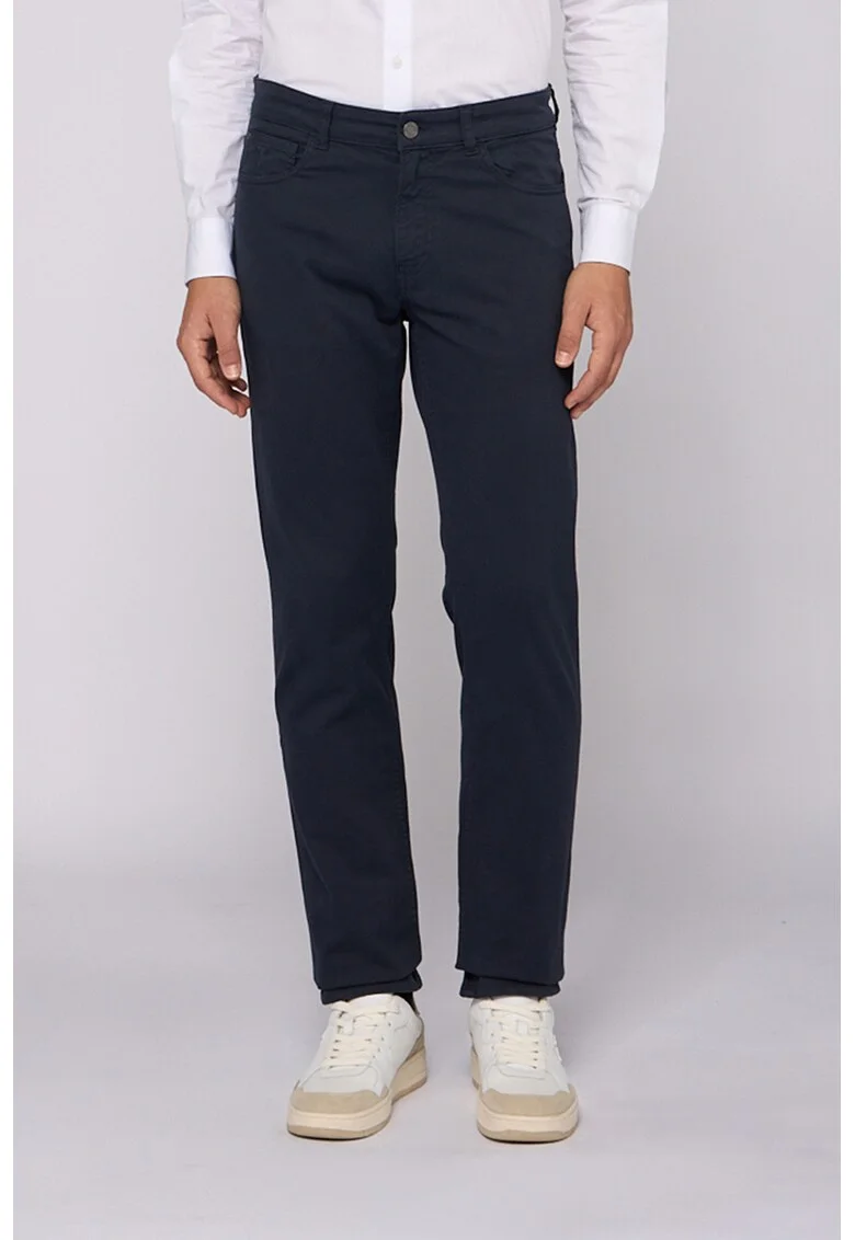Pantaloni regular fit, Albastru ultramarin
