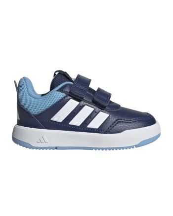 Pantofi sport Tensaur Sport 3.0 de piele ecologica cu velcro, Albastru inchis/Albastru deschis
