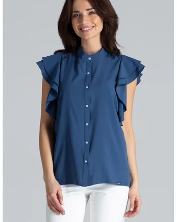 Bluza dama  Kuvien K482 culoare granat, Bleumarin