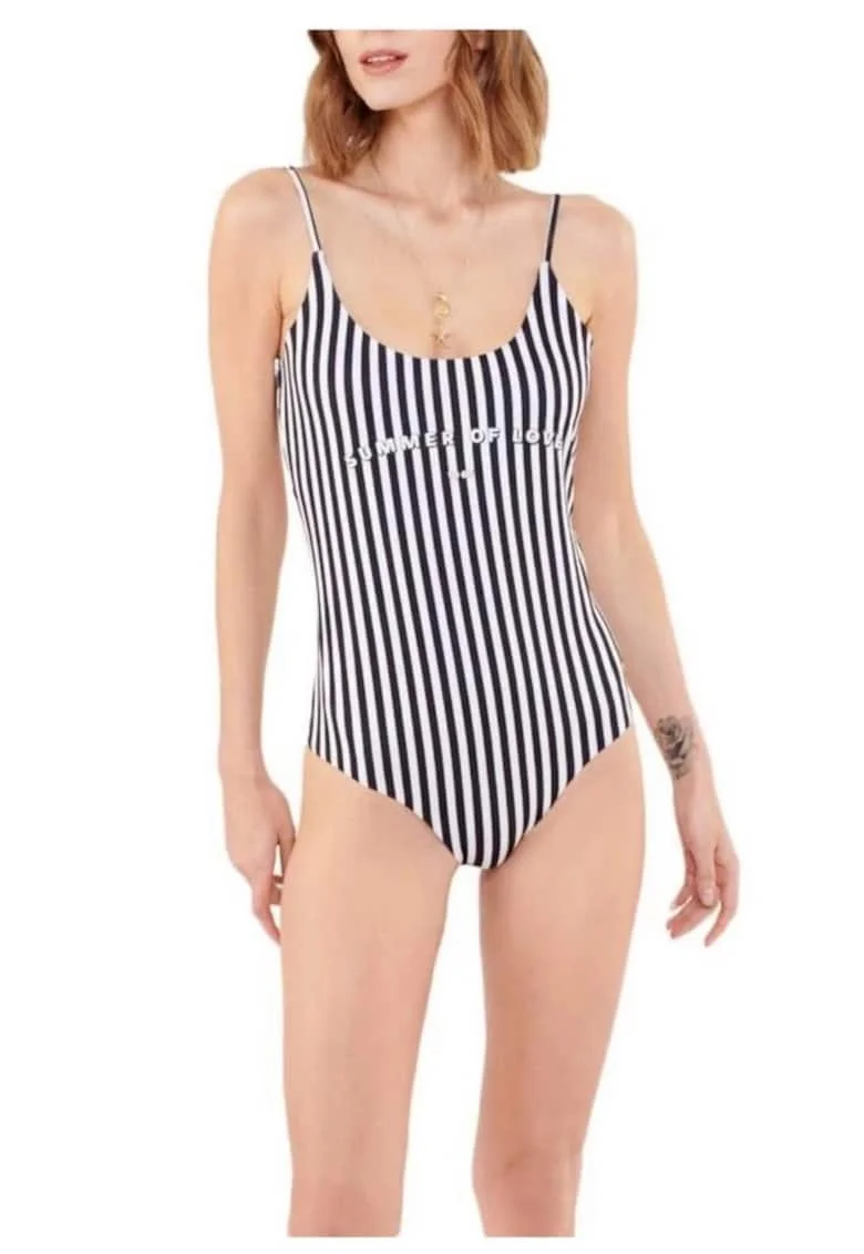 Costum de baie  Lido, o piesa, negru,