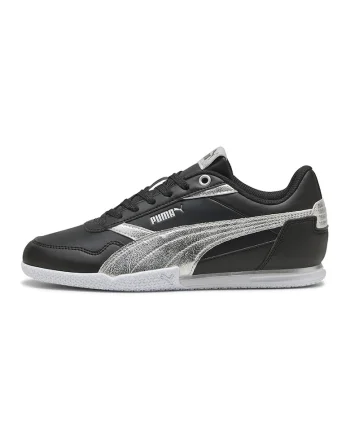 Pantofi sport Bella Donna Metallic Whisper, Negru/Argintiu