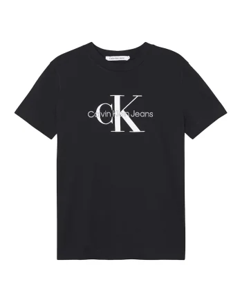 Tricou cu logo contrastant, Negru/Alb murdar