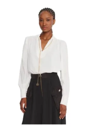 Bluza dama,  poliester, alb