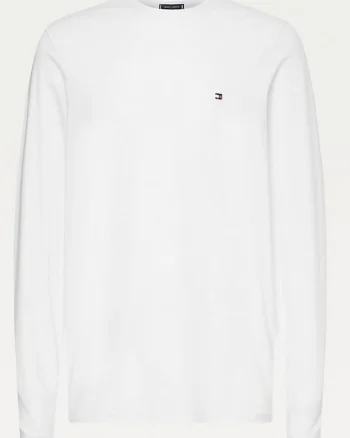 Bluza barbati,  Bumbac, Alb, Alb