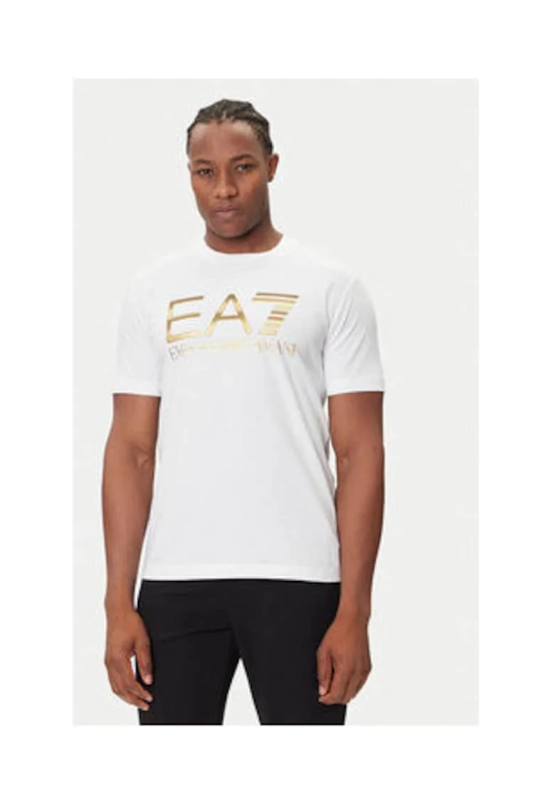 Tricou barbati, Emporio Armani  alb, 100% bumbac