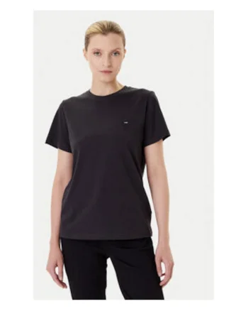 Tricou dama,  negru, 100% bumbac