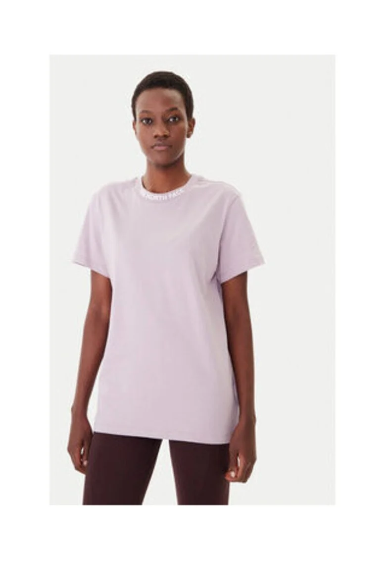 Tricou dama,  mov, 100% bumbac