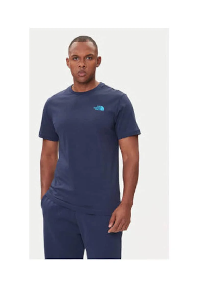 Tricou barbati,  bleumarin, 100% bumbac