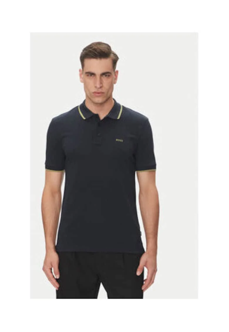 Tricou barbati,  bleumarin, 100% bumbac,
