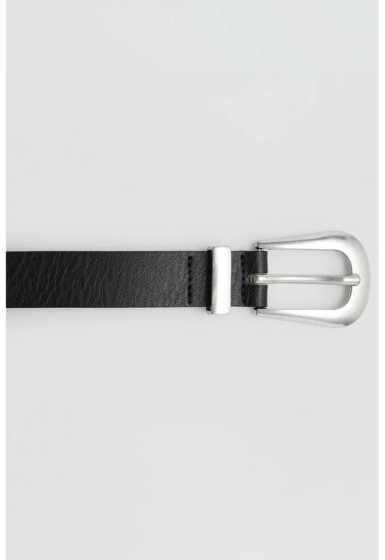 Curea de piele, Negru,