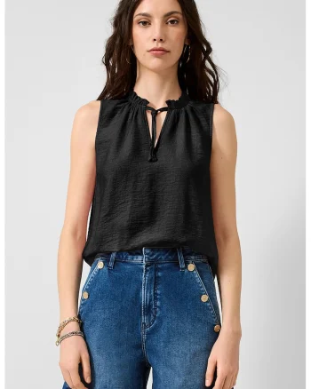 Bluza uni regular fit, Negru