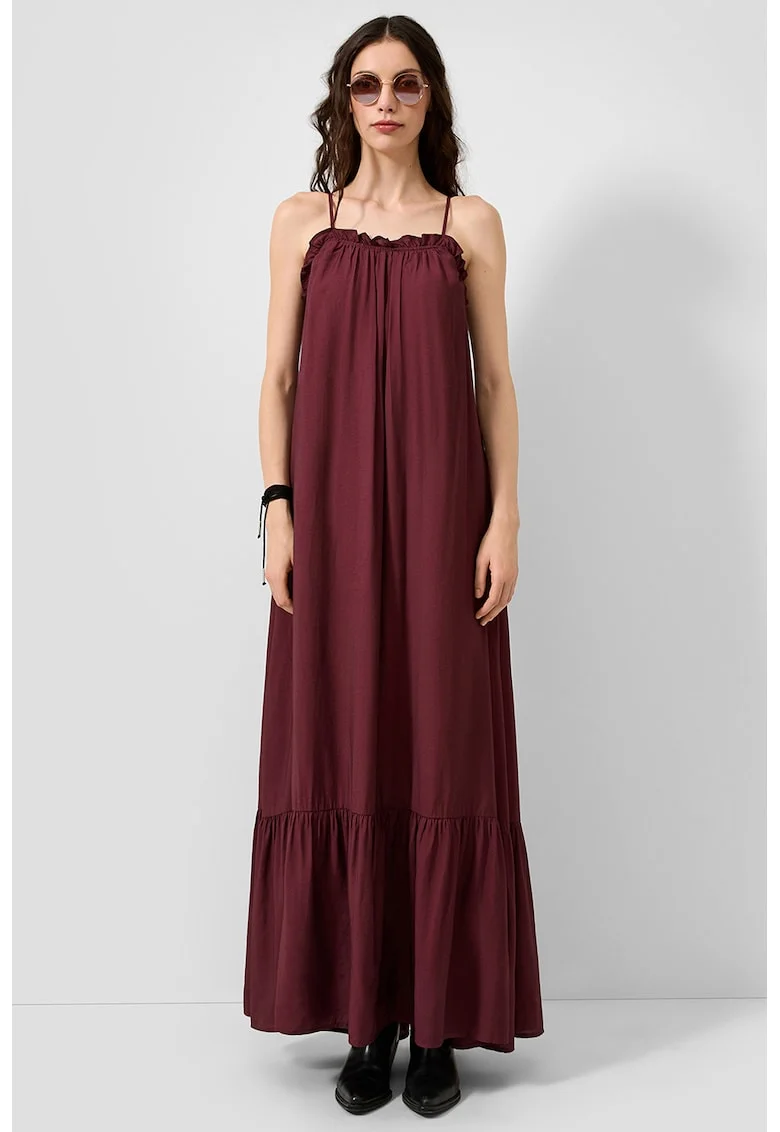 Rochie lunga lejera, Violet pruna
