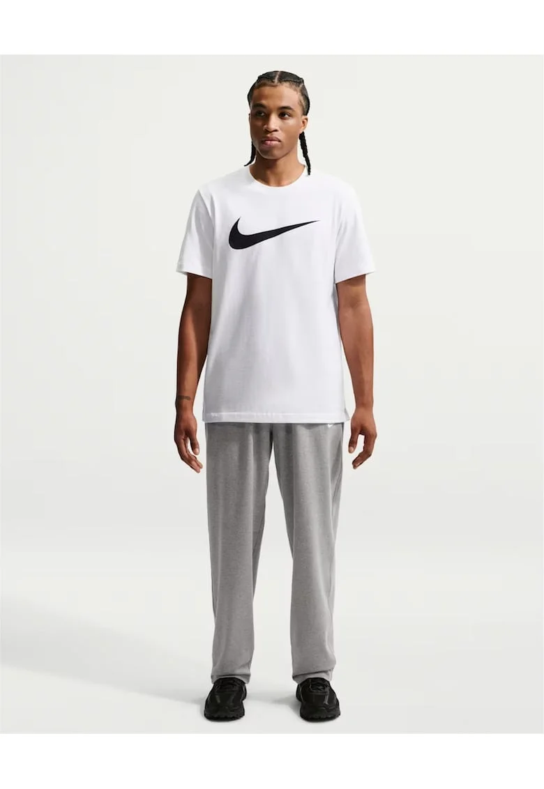 Tricou cu imprimeu logo contrastant