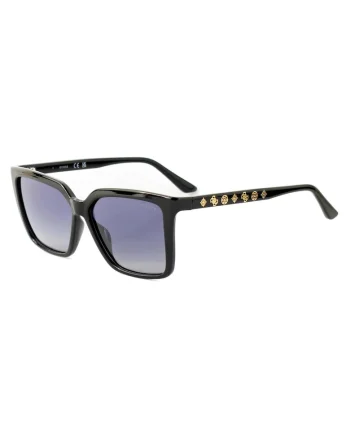 Ochelari de soare,  model GU00099-5501D, negru, dimensiuni 55x13x140