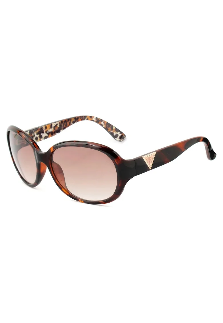 Ochelari de soare  59x17x135mm, maro, design modern pentru femei