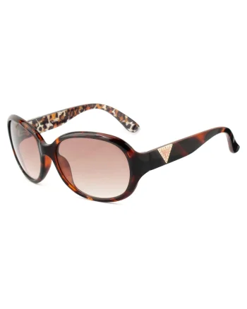 Ochelari de soare  59x17x135mm, maro, design modern pentru femei