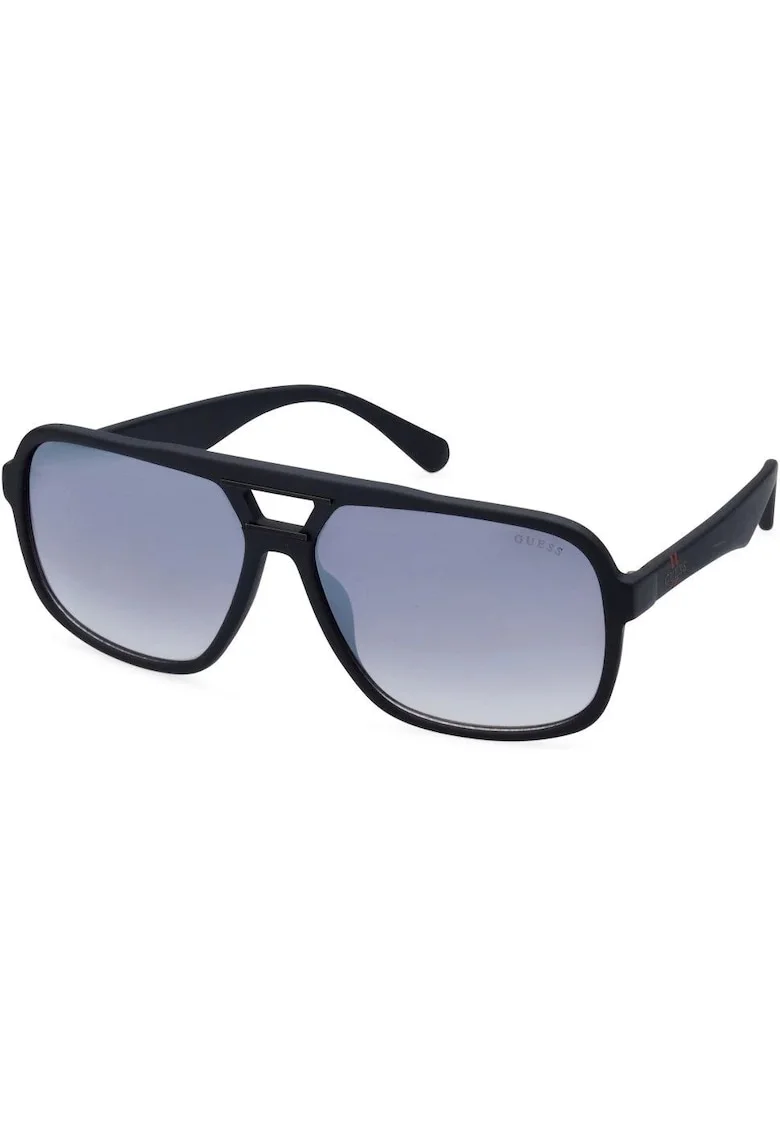 Ochelari de soare  bărbați, model GF5125-6102C, alb, lentile degrade, dimensiuni 61x14x140