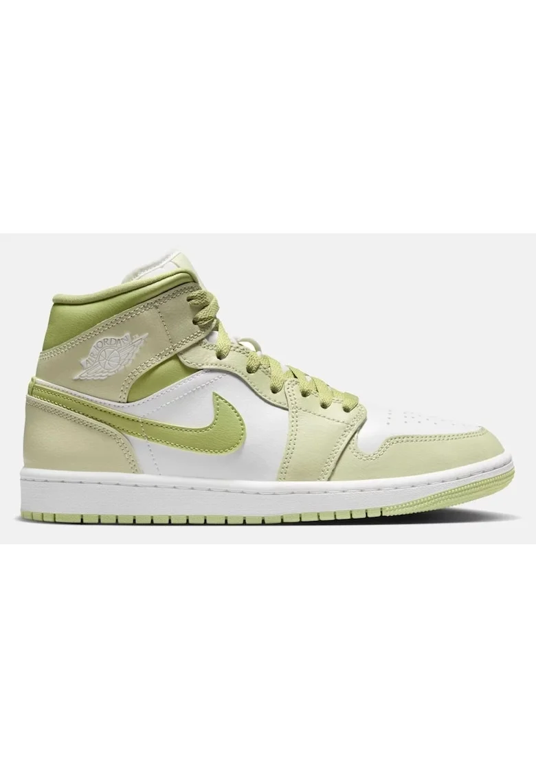 Pantofi sport high-cut din piele cu logo Air  1
