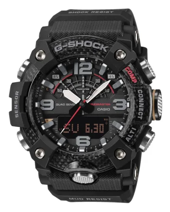 Ceas barbati  Master of G Land Mudmaster Bluetooth negru 55x56mm