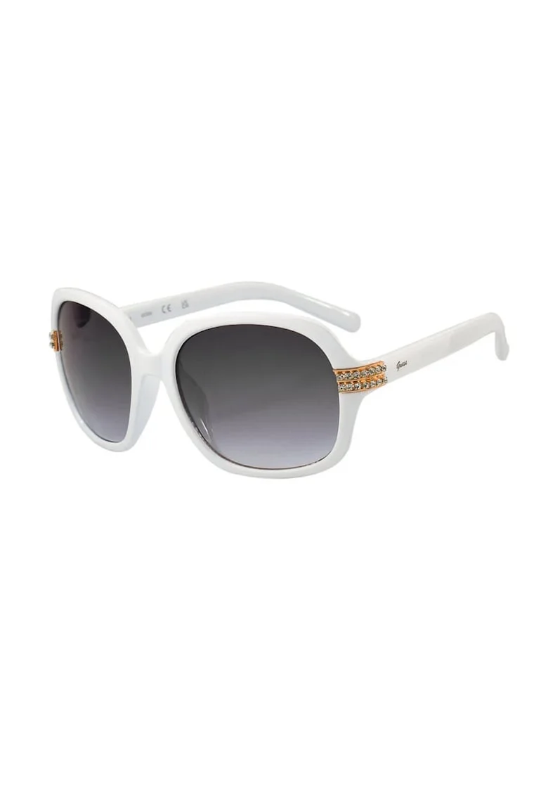 Ochelari de soare femei,  GF0405-5921W, alb, 59x19x135mm