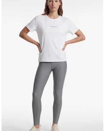 Tricou regular fit cu imprimeu text, Alb