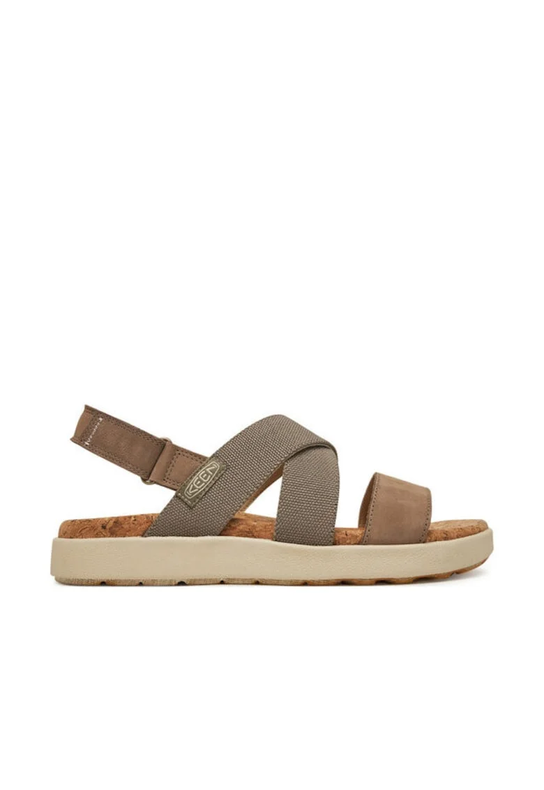Sandale dama, 1028630,  Piele naturala, Gri