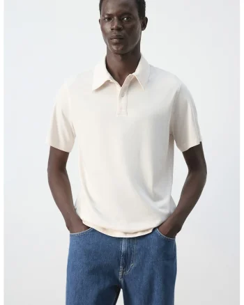 Tricou polo de bumbac