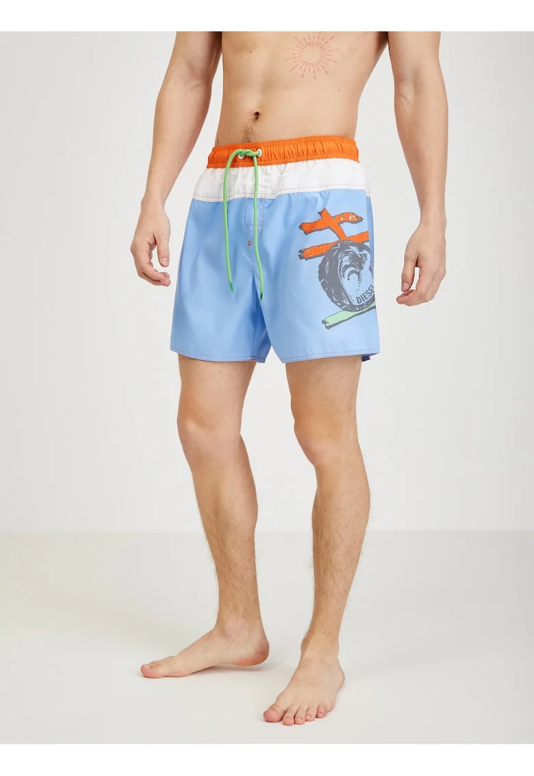 Pantaloni scurti cu imprimeu grafic