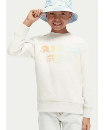 Bluza de trening cu imprimeu in degrade,
