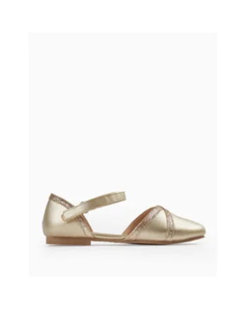 Pantofi Mary jane din piele ecologica