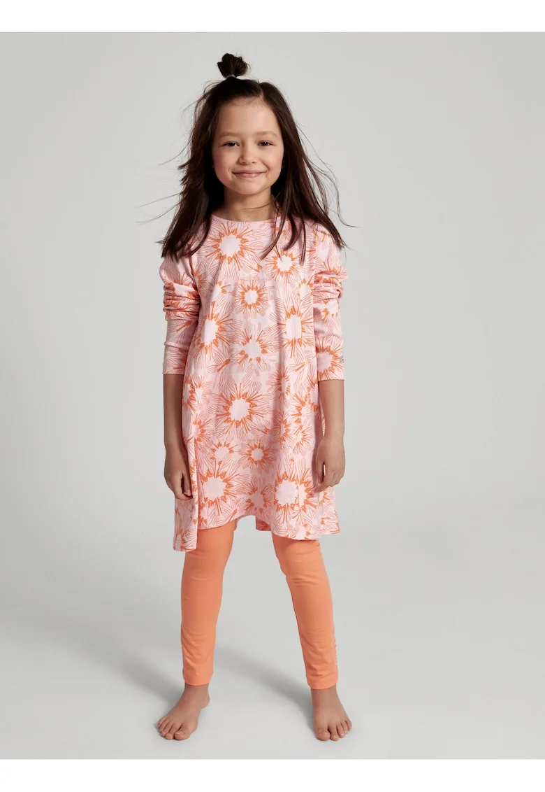 Rochie din bumbac organic cu print