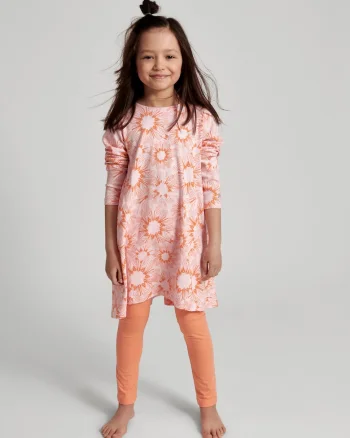Rochie din bumbac organic cu print