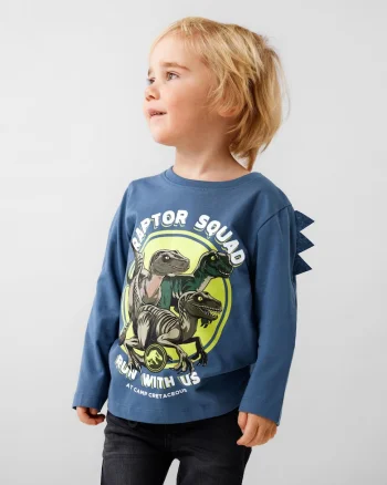 Bluza din bumbac cu print