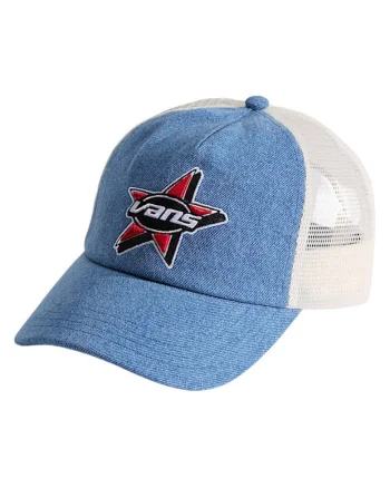 Sapca trucker  Marked Jockey albastru bumbac mesh