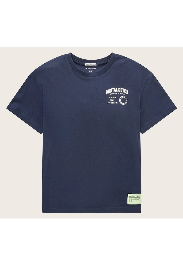 Tricou cu imprimeu text,