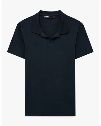 Tricou polo de bumbac, Albastru ultramarin
