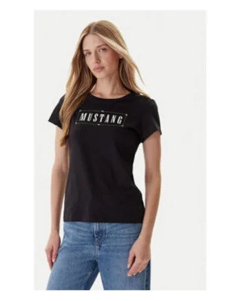 Tricou dama,  Bumbac, Negru