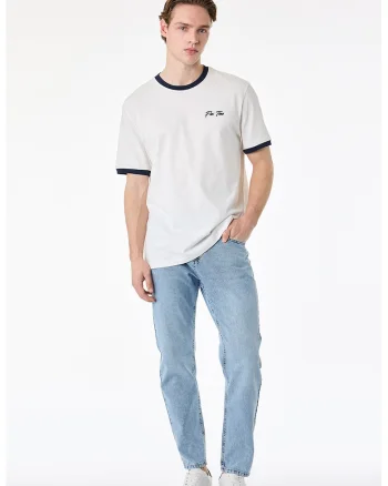 Blugi uni regular fit, Albastru deschis