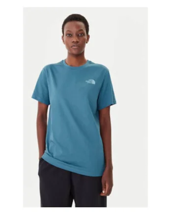Tricou dama,  Bumbac, Albastru