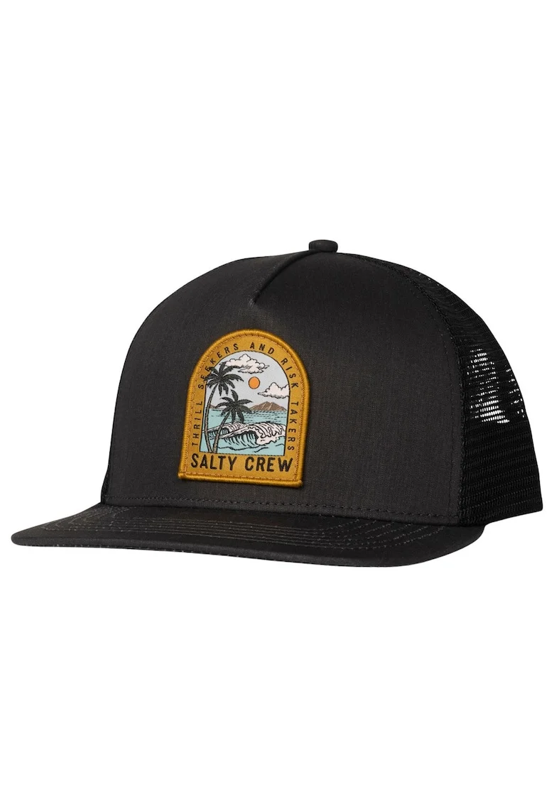 Sapca trucker barbati  Archway negru 50%bumbac 50%poliester ajustabila