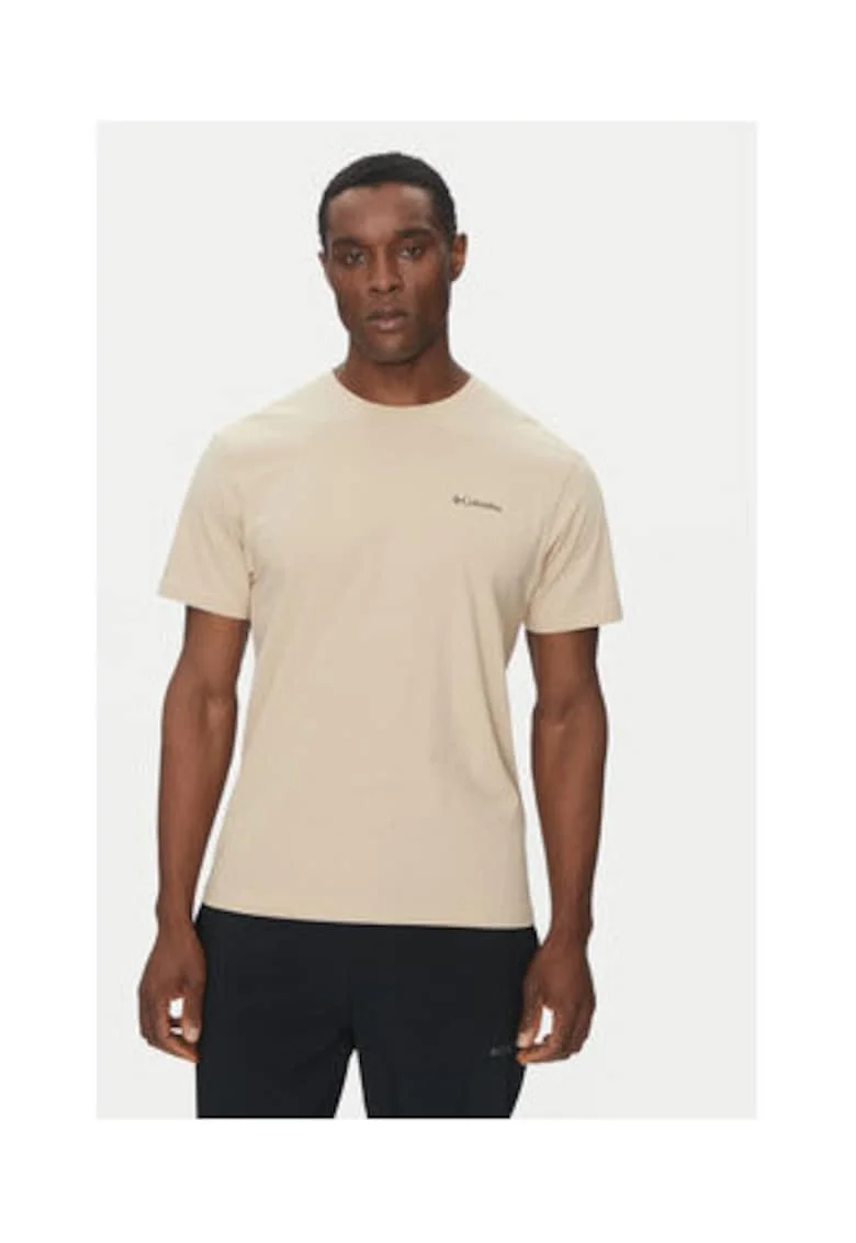 Tricou Barbati,  Bej, 100% bumbac,